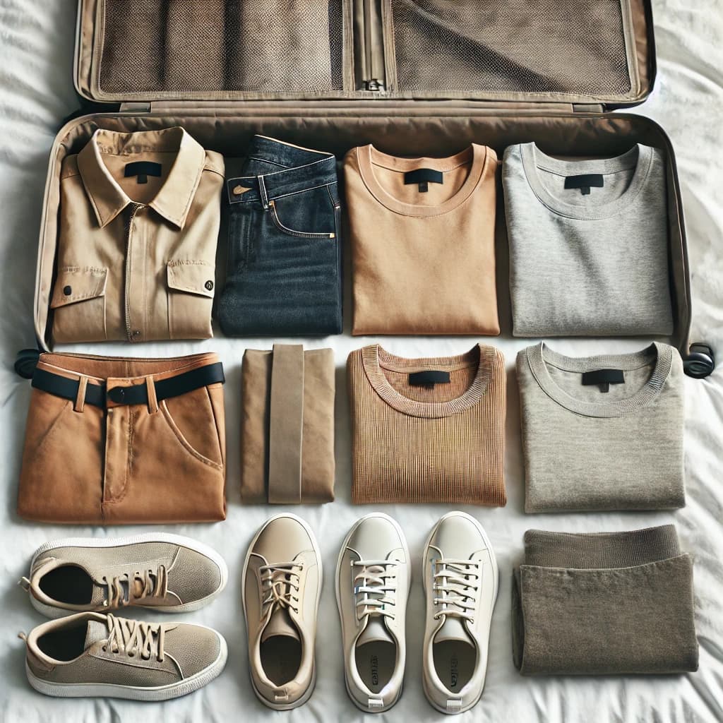 Capsule Wardrobe für Reisende: Weniger mitnehmen, mehr erleben